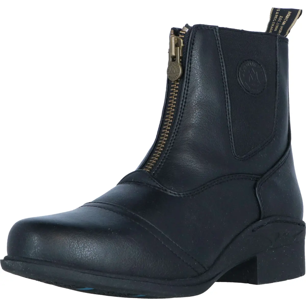 Mountain Horse Jodhpurs Veganza Zip Paddock Zwart 1