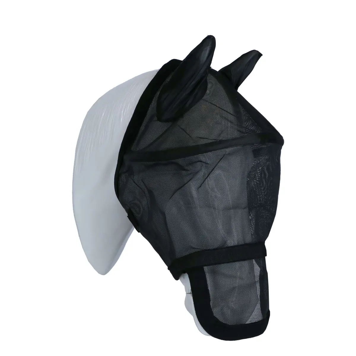 Waldhausen Vliegenmasker Premium Space Met Oren En Neus Zwart 1