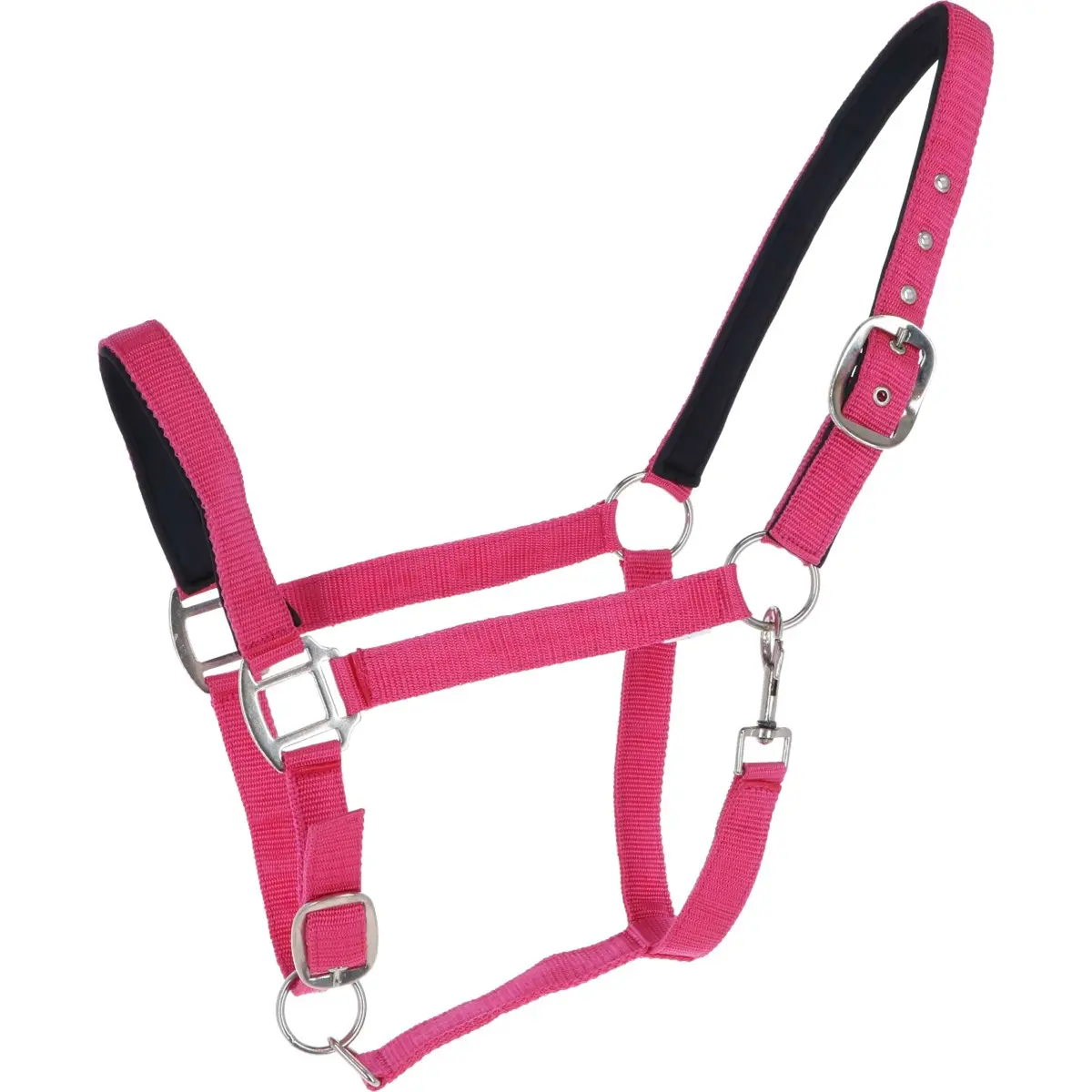 Hkm Halster Charming Zacht Onderlegd Fuchsia 1