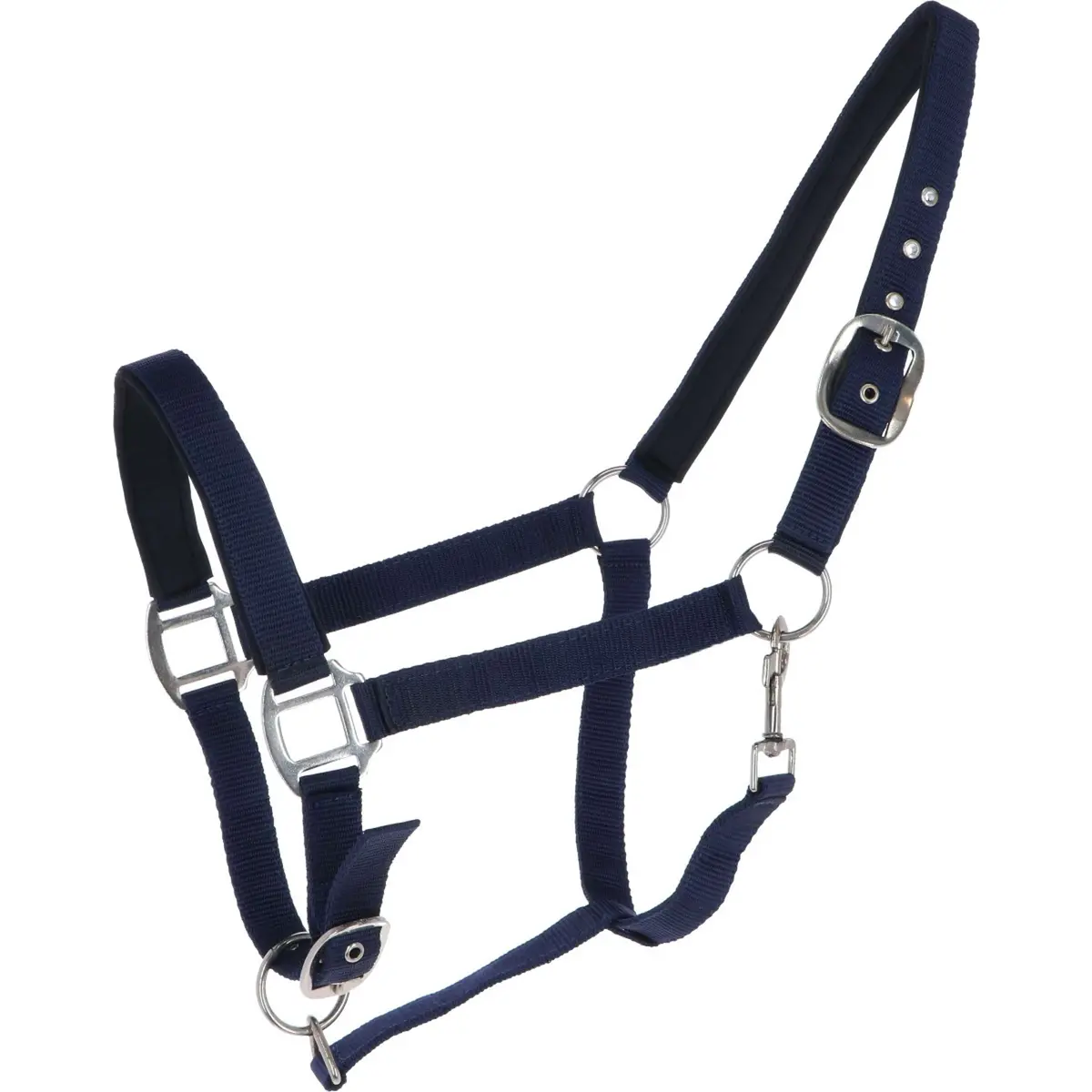 Hkm Halster Charming Zacht Onderlegd Donkerblauw 1