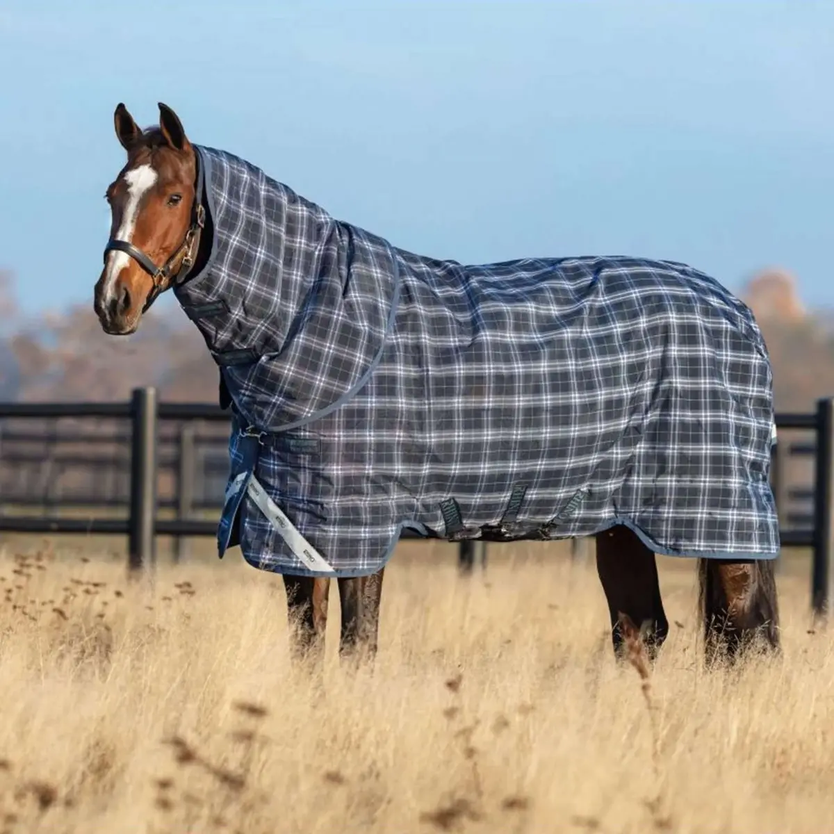 Rhino Plus Turnout Lite 0G Navy Check/Indigo 1