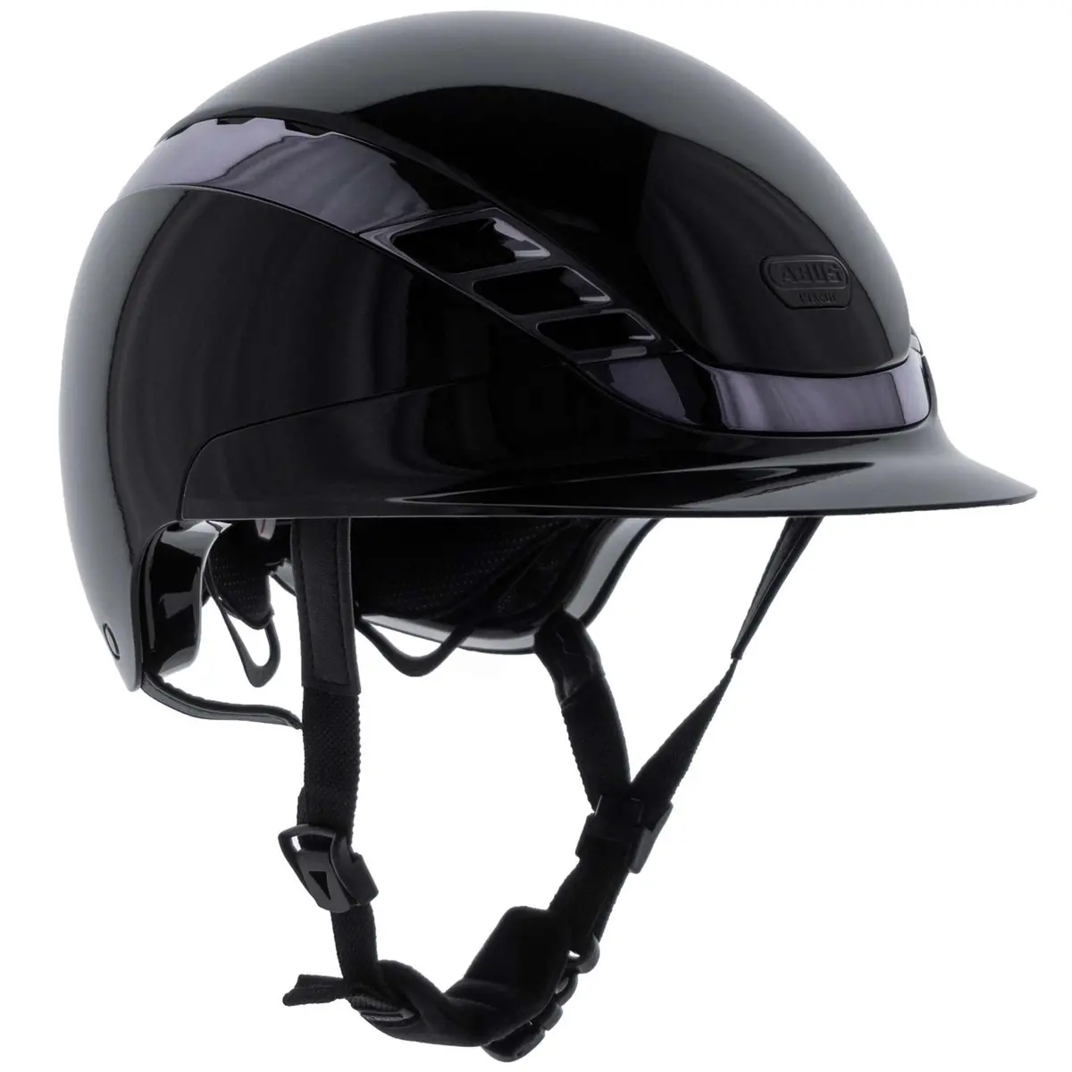 Pikeur X Abus Cap Airluxe Chrome Shiny Black 1
