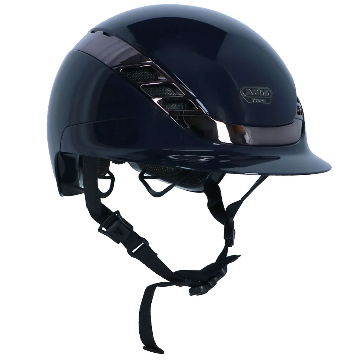 Pikeur X Abus Cap Airluxe Chrome Shiny Midnight Blue 1