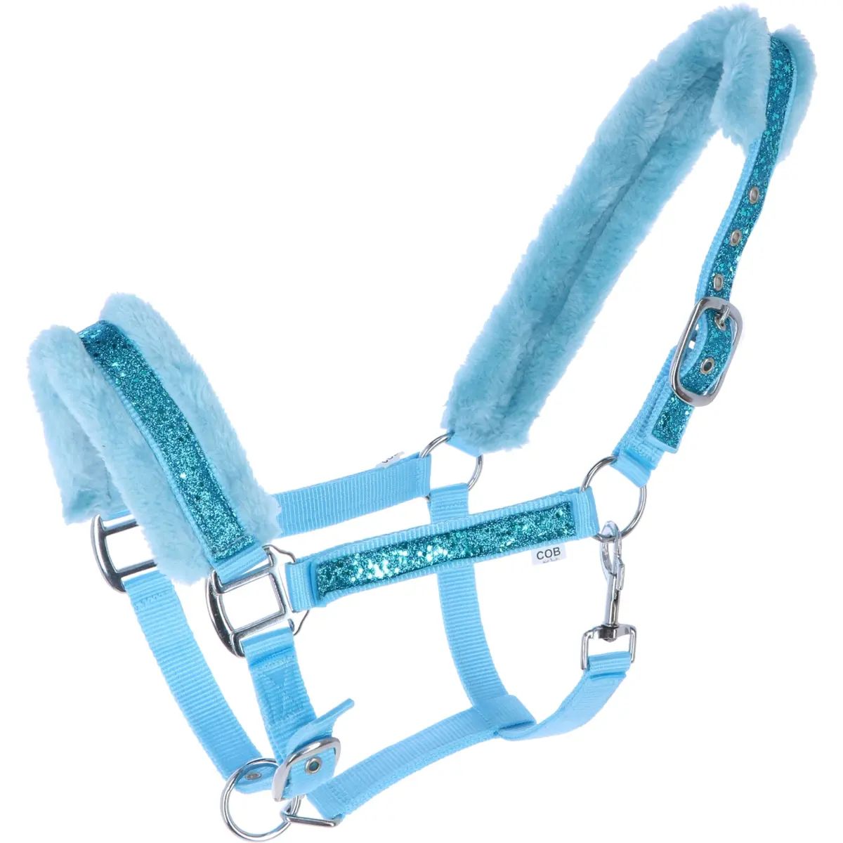 Hb Halster Glamour Lichtblauw 1