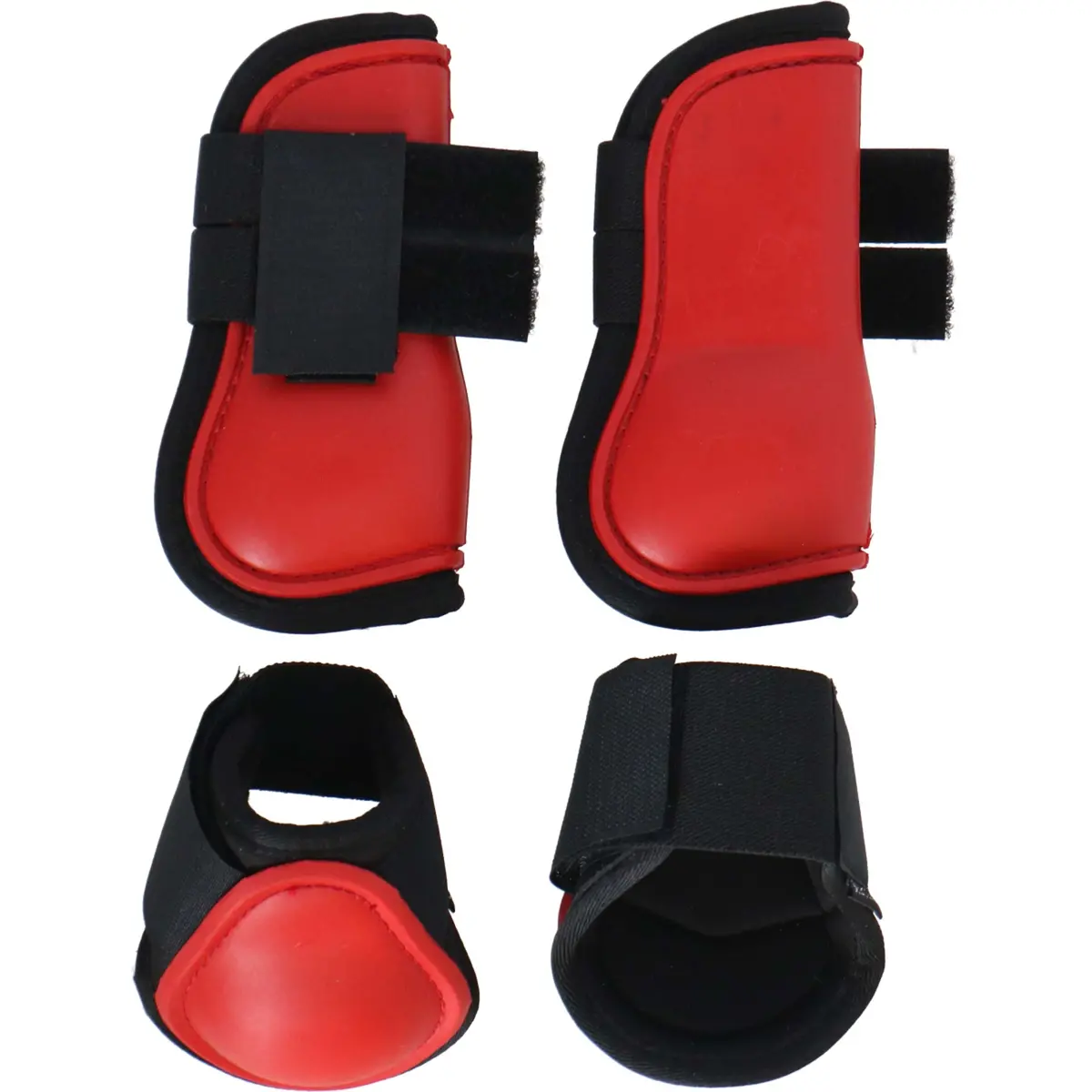 Hb Beenbeschermerset Rood 1