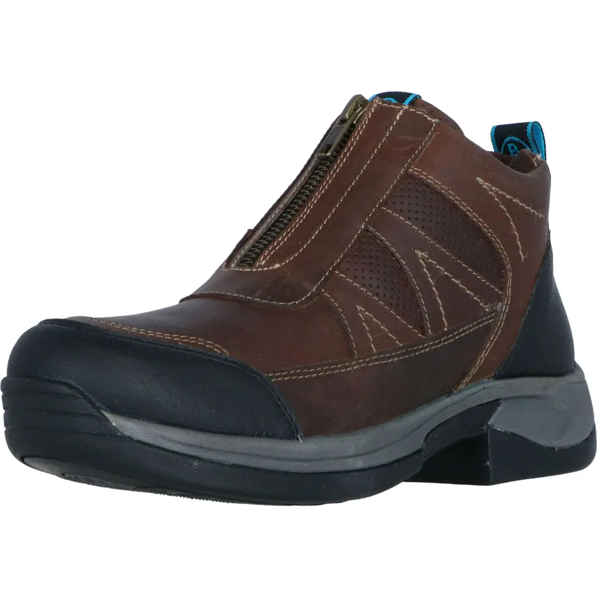 Br Stalschoenen Cavan-Zip Bruin 1