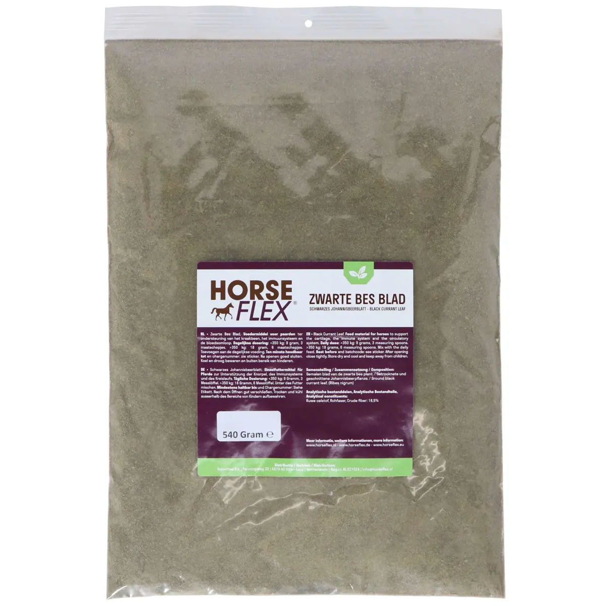 Horseflex Zwarte Bes Blad Navulling 1
