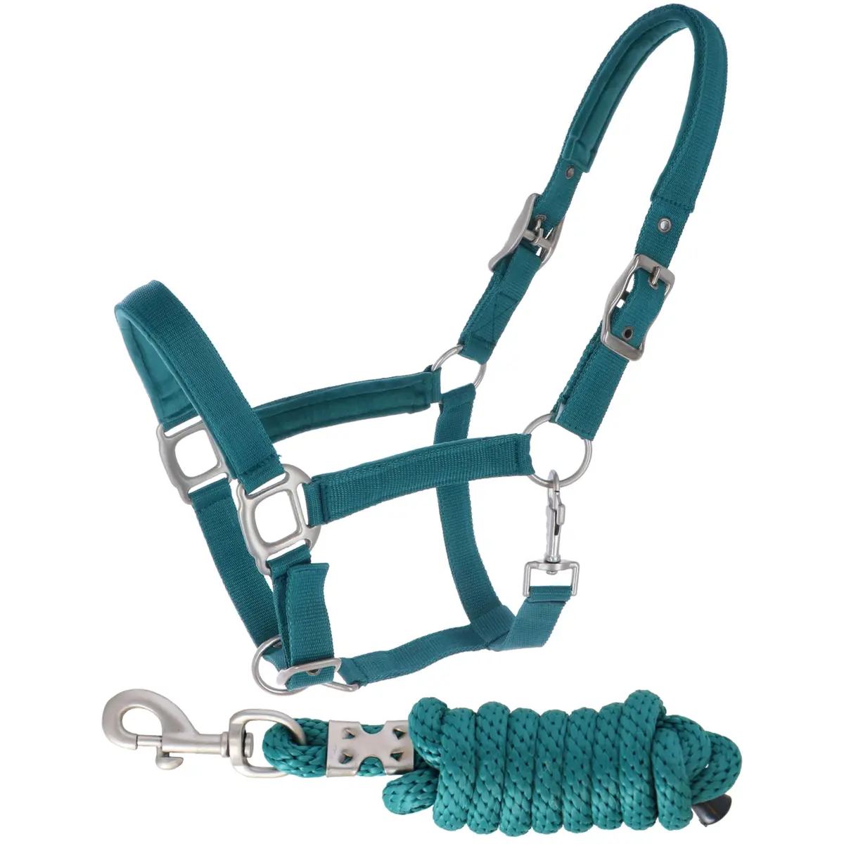 Hb Showtime Halsterset Tropical Velvet Smaragd Green 1