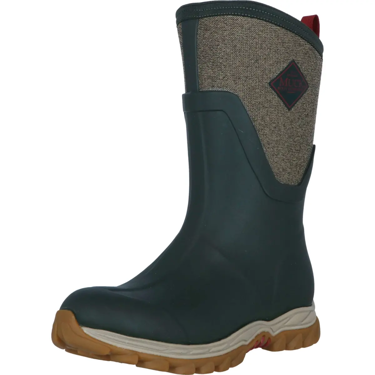 Muck Boot Arctic Sport Ii Mid Dames Olive/Tweed 1