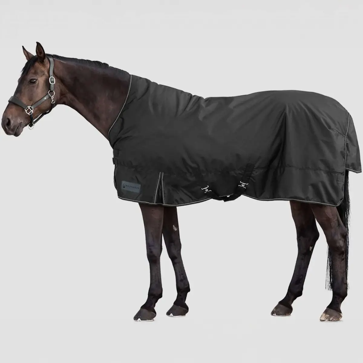 Waldhausen Outdoordeken Nordic High Neck Light 0G Zwart 1