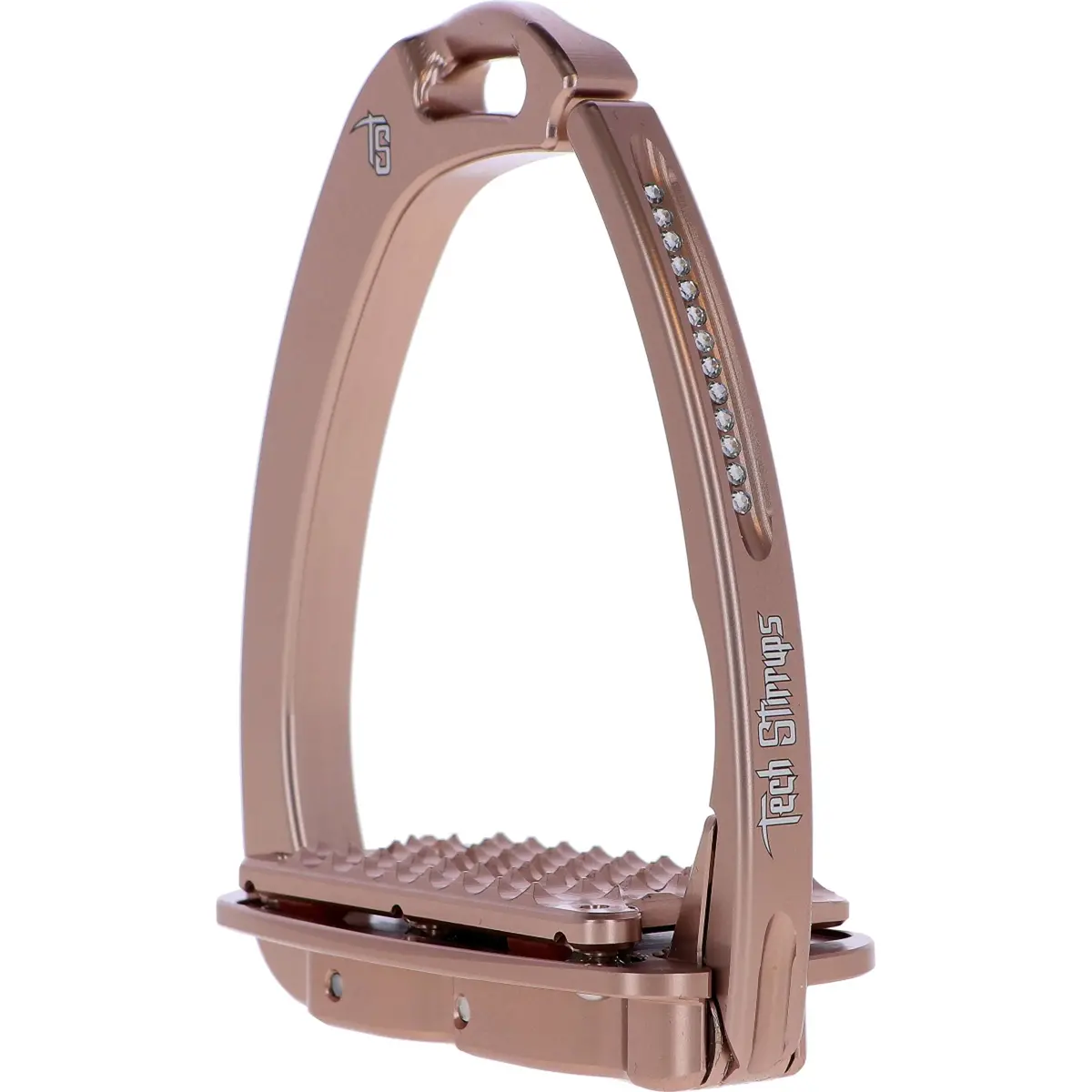 Tech Stirrups Stijgbeugels Venice Plus Swarovski Dressuur Rosegoud 1
