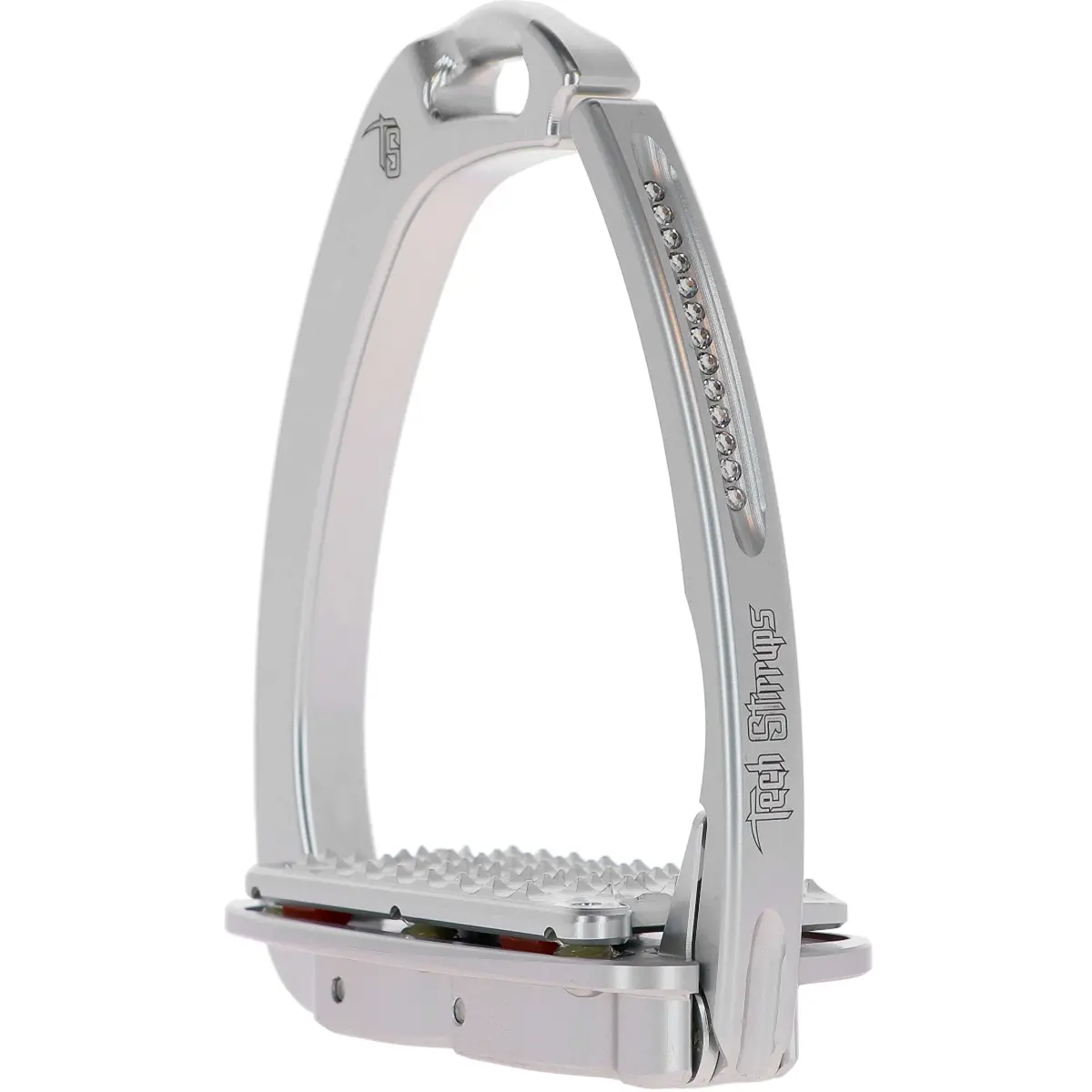 Tech Stirrups Stijgbeugels Venice Plus Swarovski Dressuur Zilver/Zilver 1
