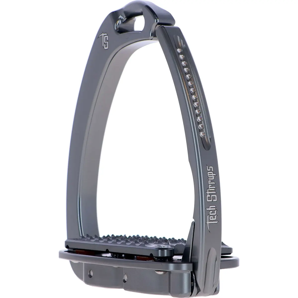 Tech Stirrups Stijgbeugels Venice Plus Swarovski Dressuur Titanium 1