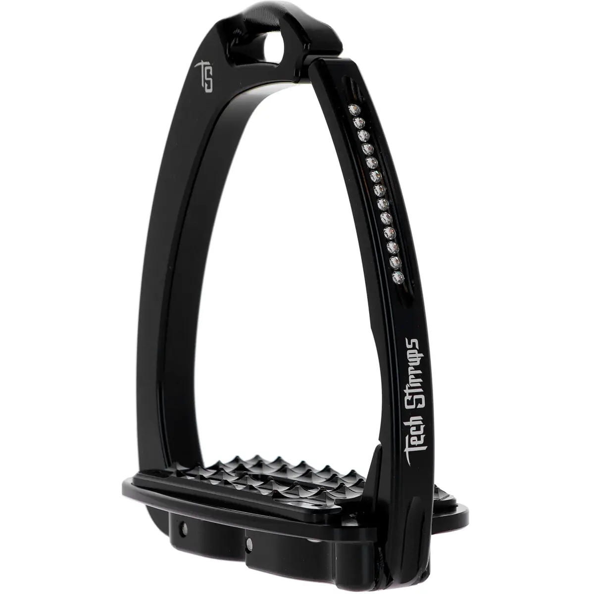 Tech Stirrups Stijgbeugels Venice Sloped Evo Swarovski Zwart/Zwart 1