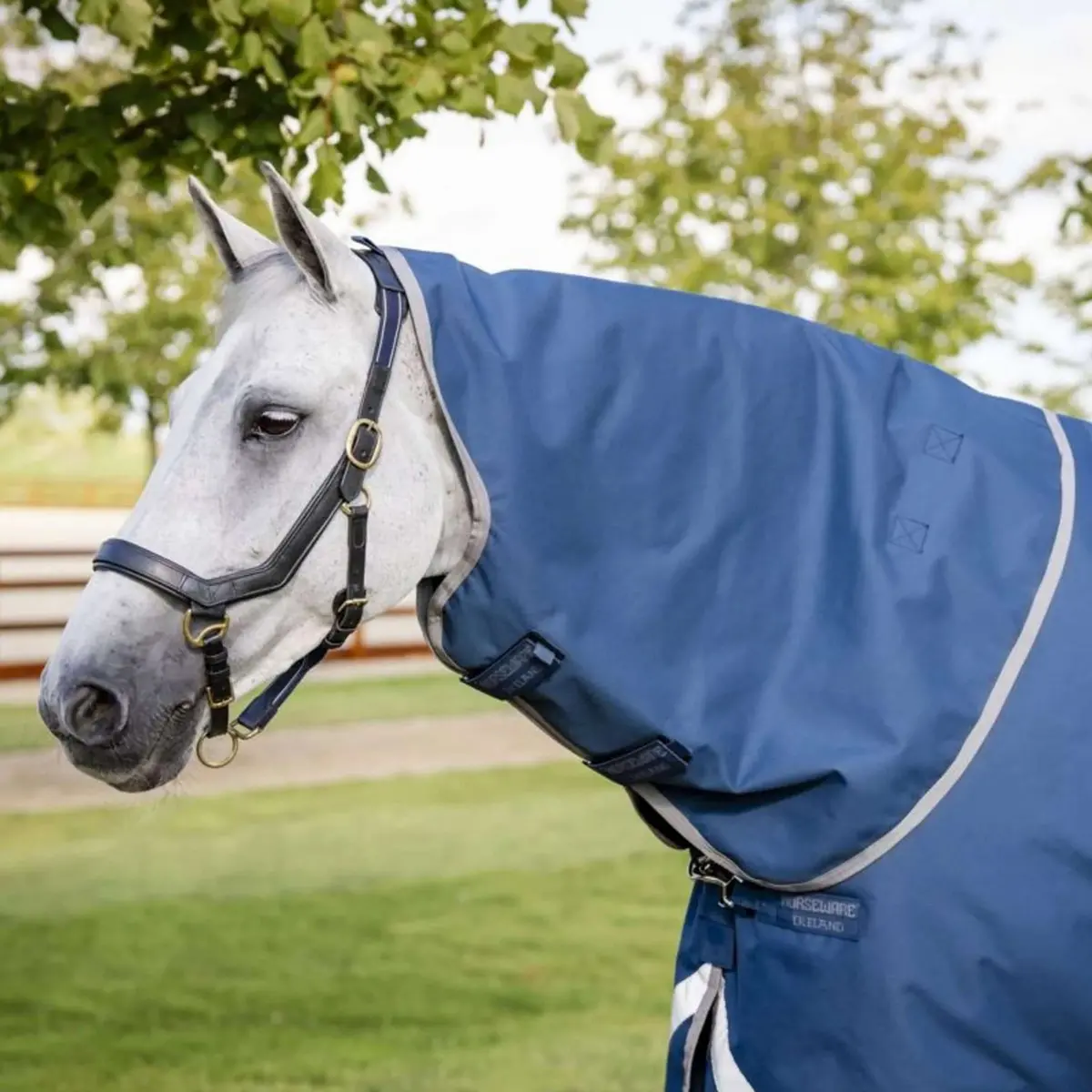 Horseware Therapy Neck Ionic 0G Navy 1