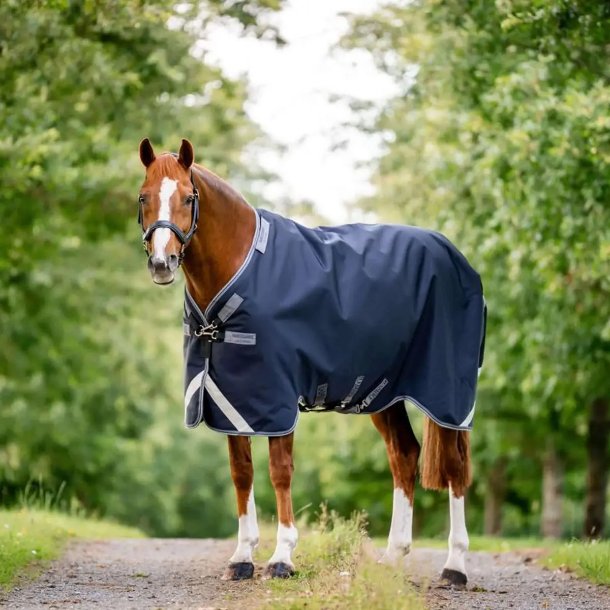 Rambo Turnout 1680D 0G Navy/Thunderstorm Grey/Silver 1