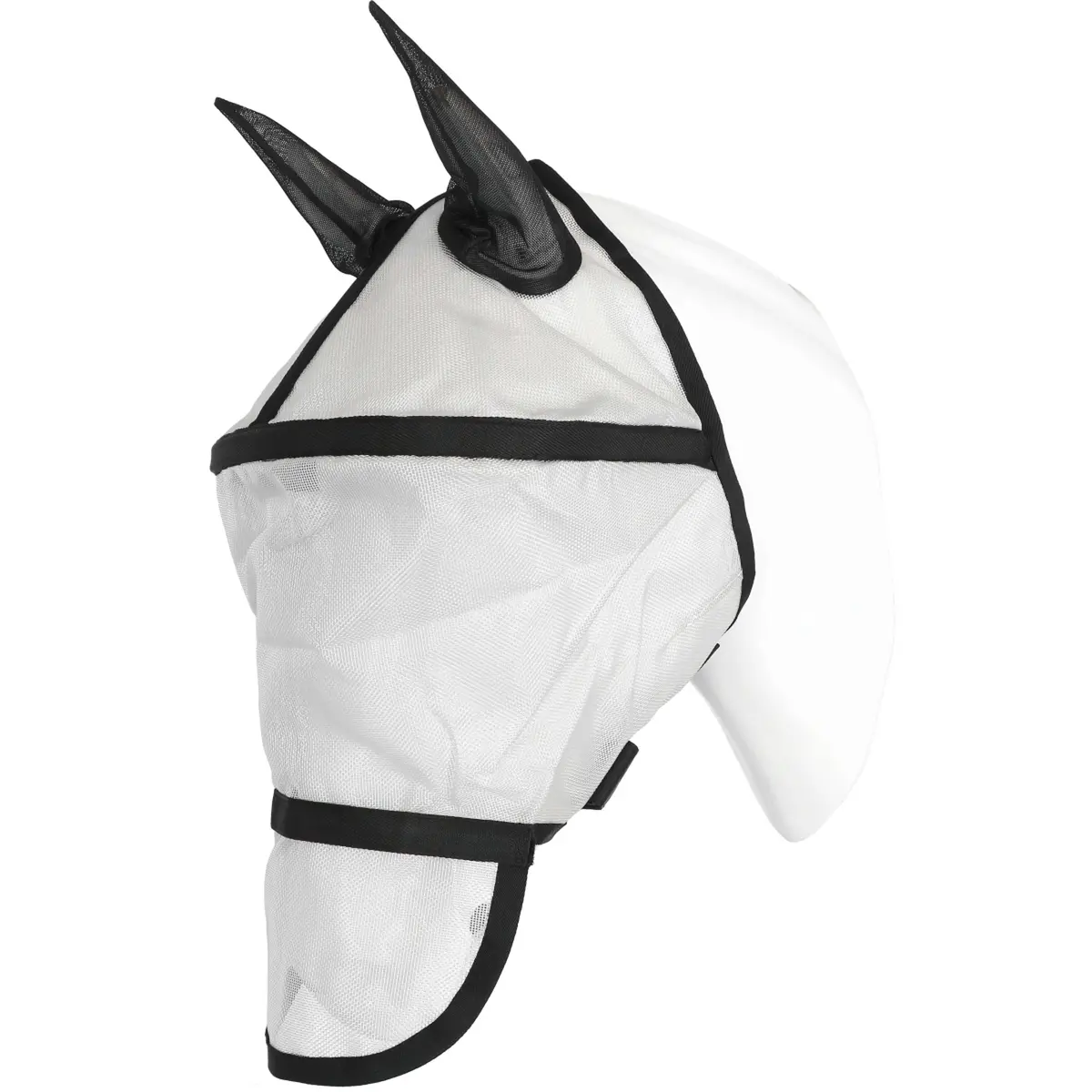 Equithème Vliegenmasker Protec Met Uv-Bescherming Zilver 1