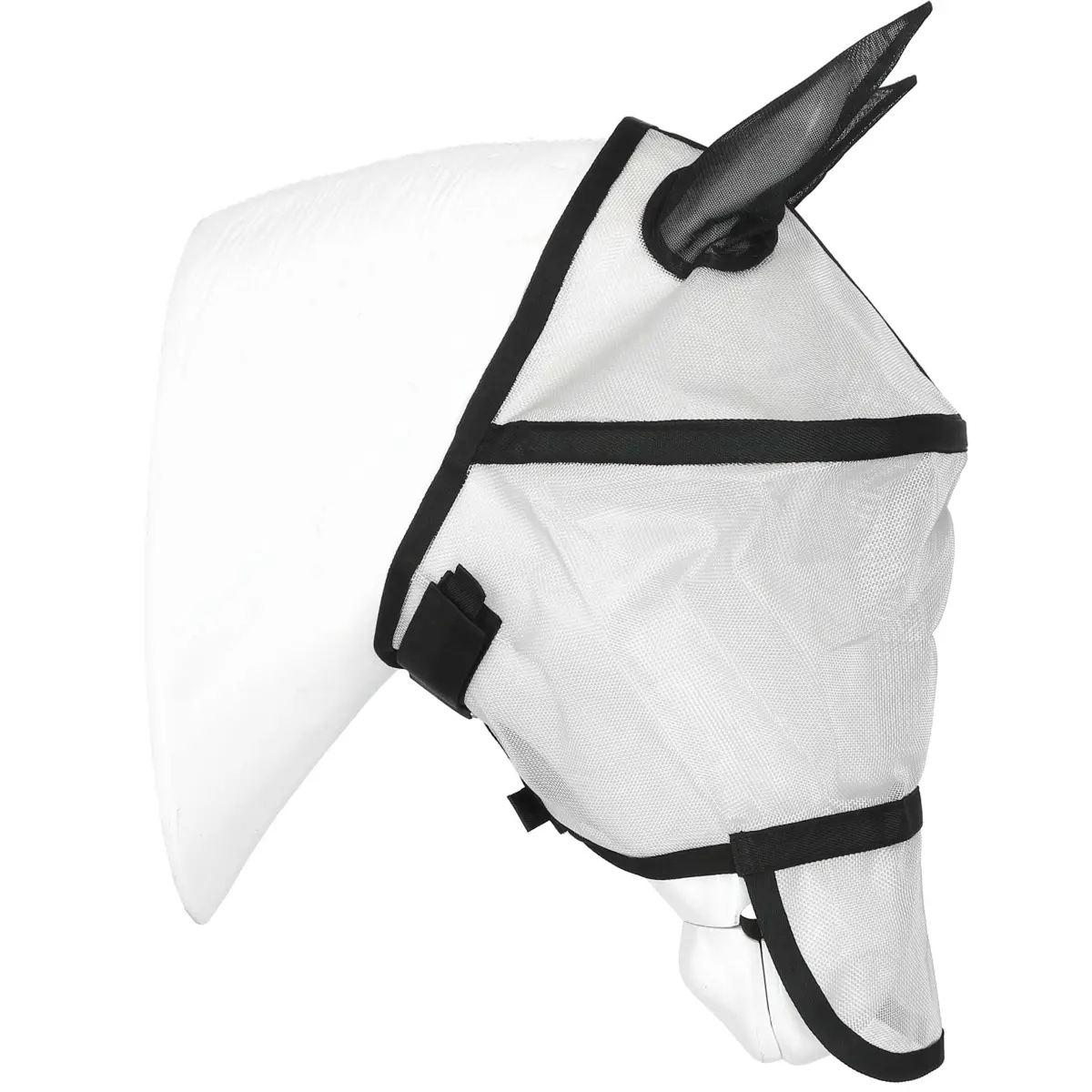 Equithème Vliegenmasker Protec Met Uv-Bescherming Zilver 2