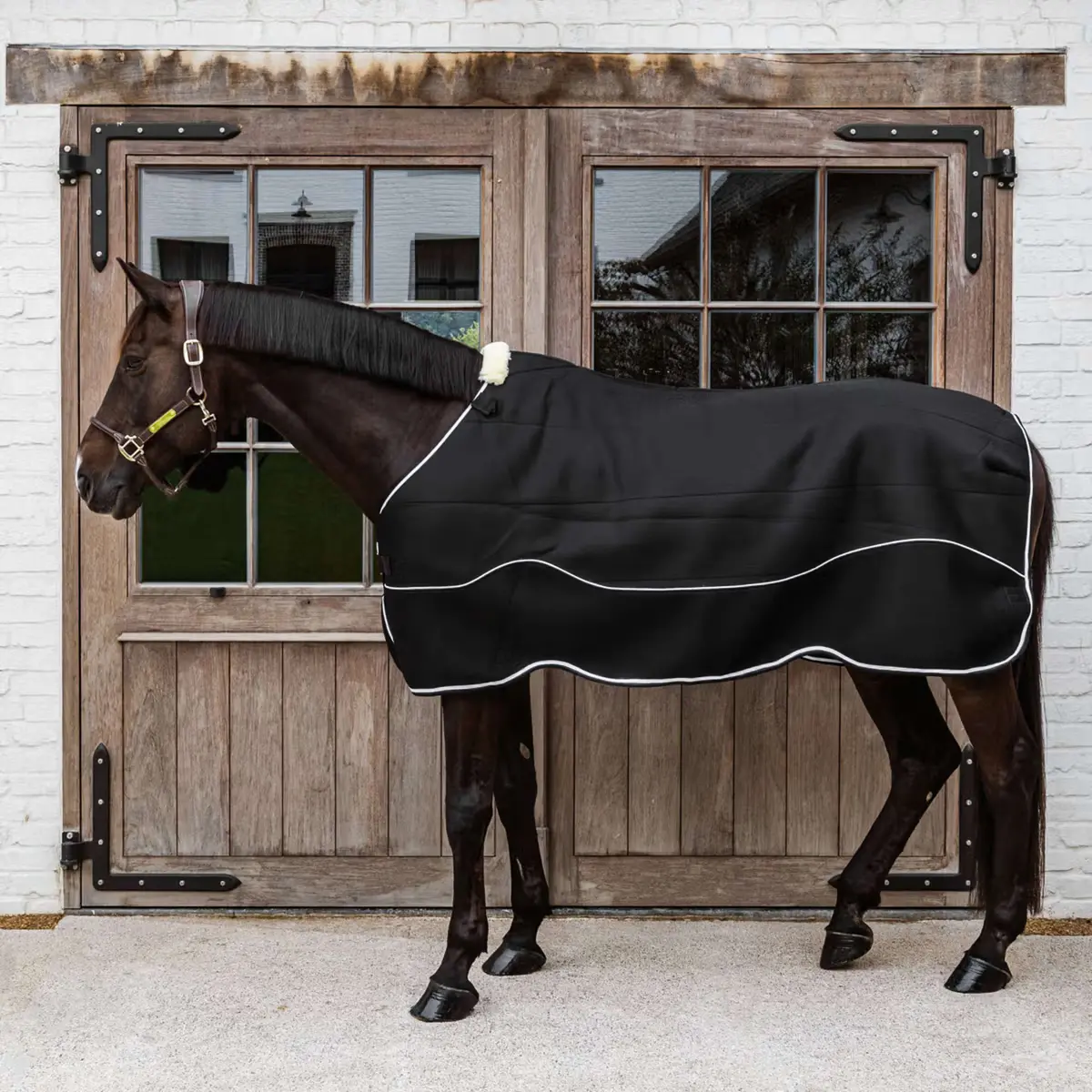 Kentucky Turnout Rug Comfort 3D Fleece Liner Zwart 1