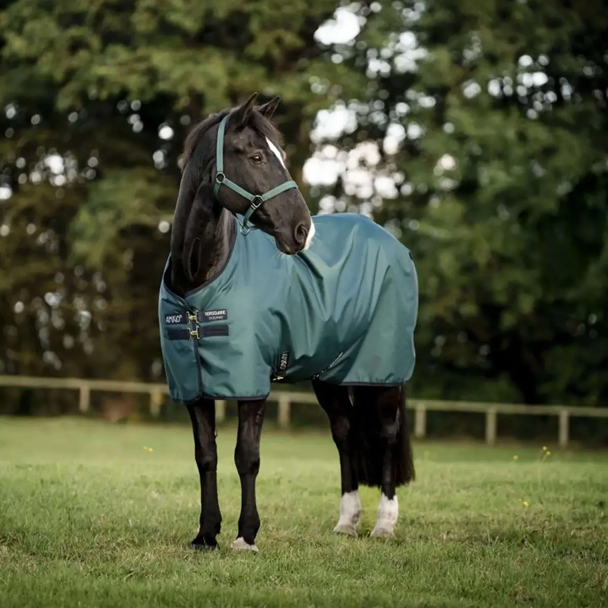 Amigo Ripstop 900D Pony 50G Dynasty Green/Navy/Silver 1