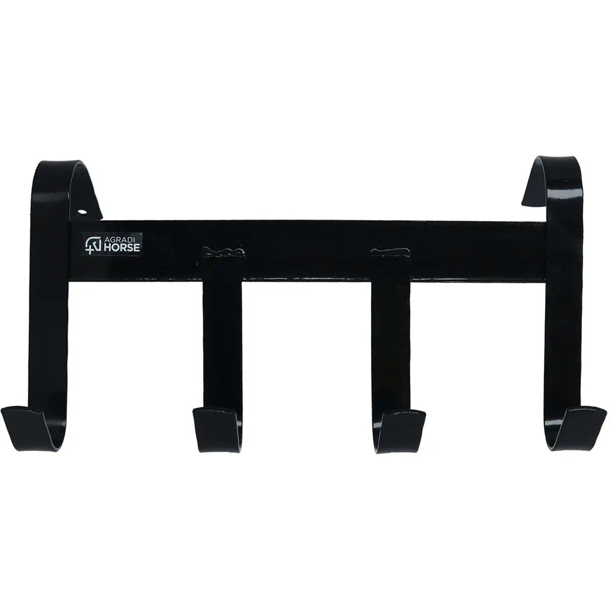 Agradi Horse Hoofdstelhanger Met 4 Haken Zwart 1