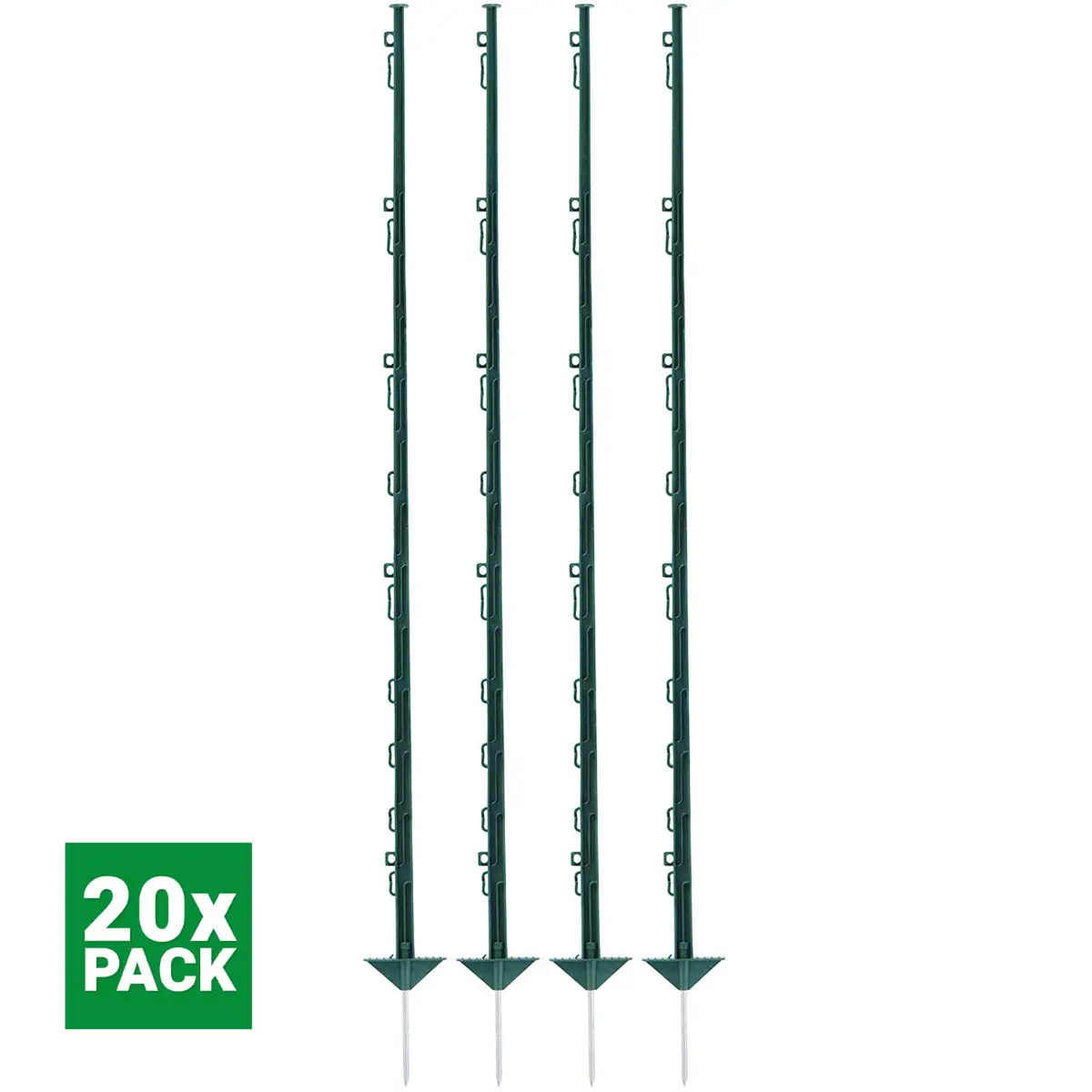 Agradi Power Weidepaal Classic Dubbel 150Cm 20 Stuks Groen 1