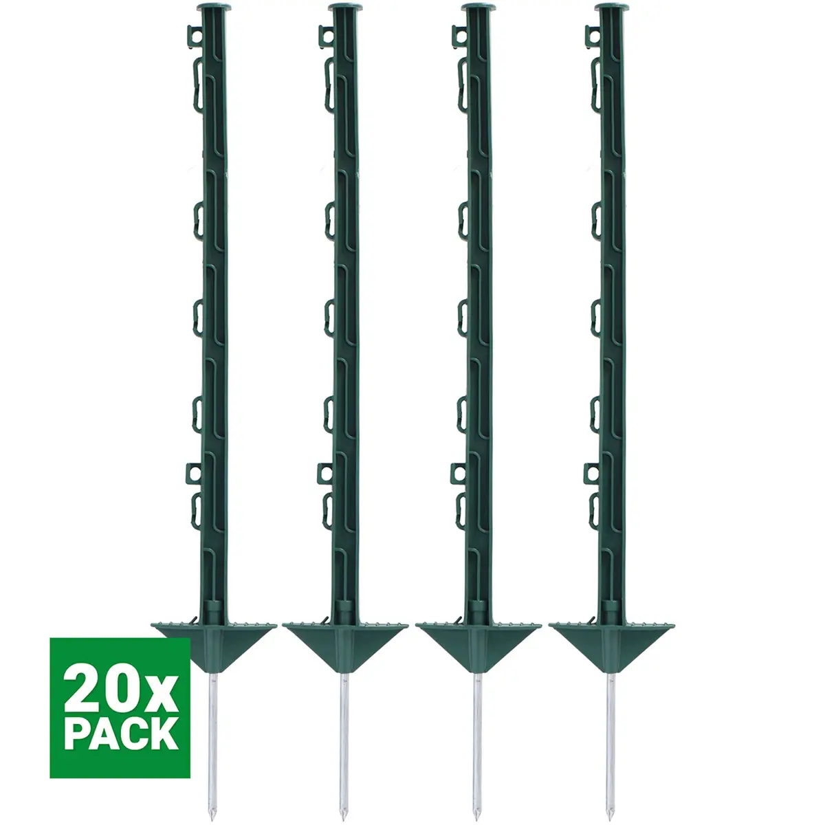 Agradi Power Weidepaal Classic Dubbel 75Cm 20 Stuks Groen 1