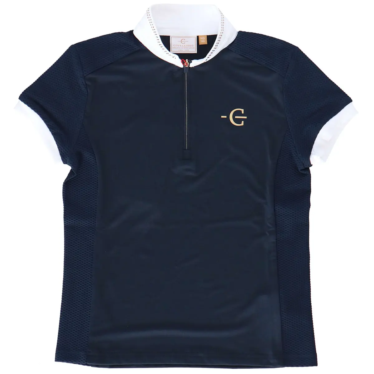 Covalliero Wedstrijdshirt Ss26 Kinderen Donker Navy 1