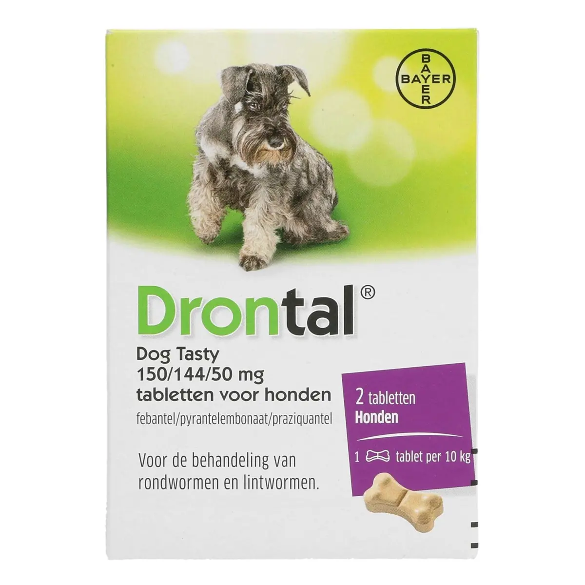 Drontal Dog Tasty Ontwormingstablet Hond 1
