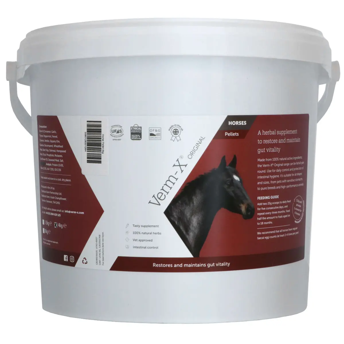 Verm-X Brokjes Extra Strong Voor Paarden 1