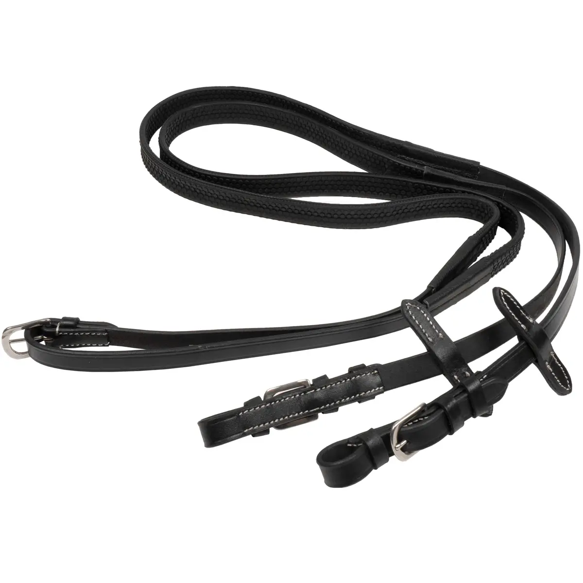 Hkm Teugels Met Rubber Zwart 1