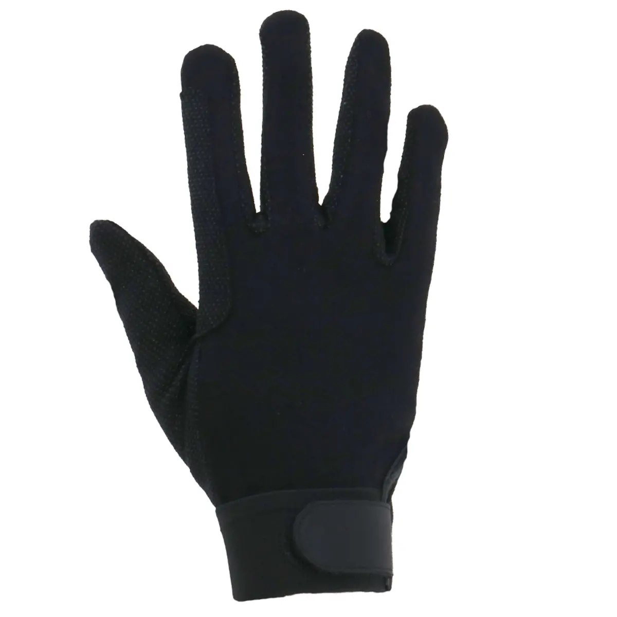 Covalliero Rijhandschoenen Katoen Jersey Zwart 1