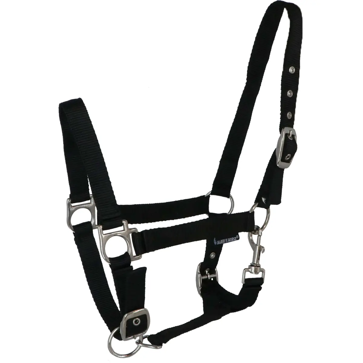 Harry's Horse Halster 3X Verstelbaar Zwart 1