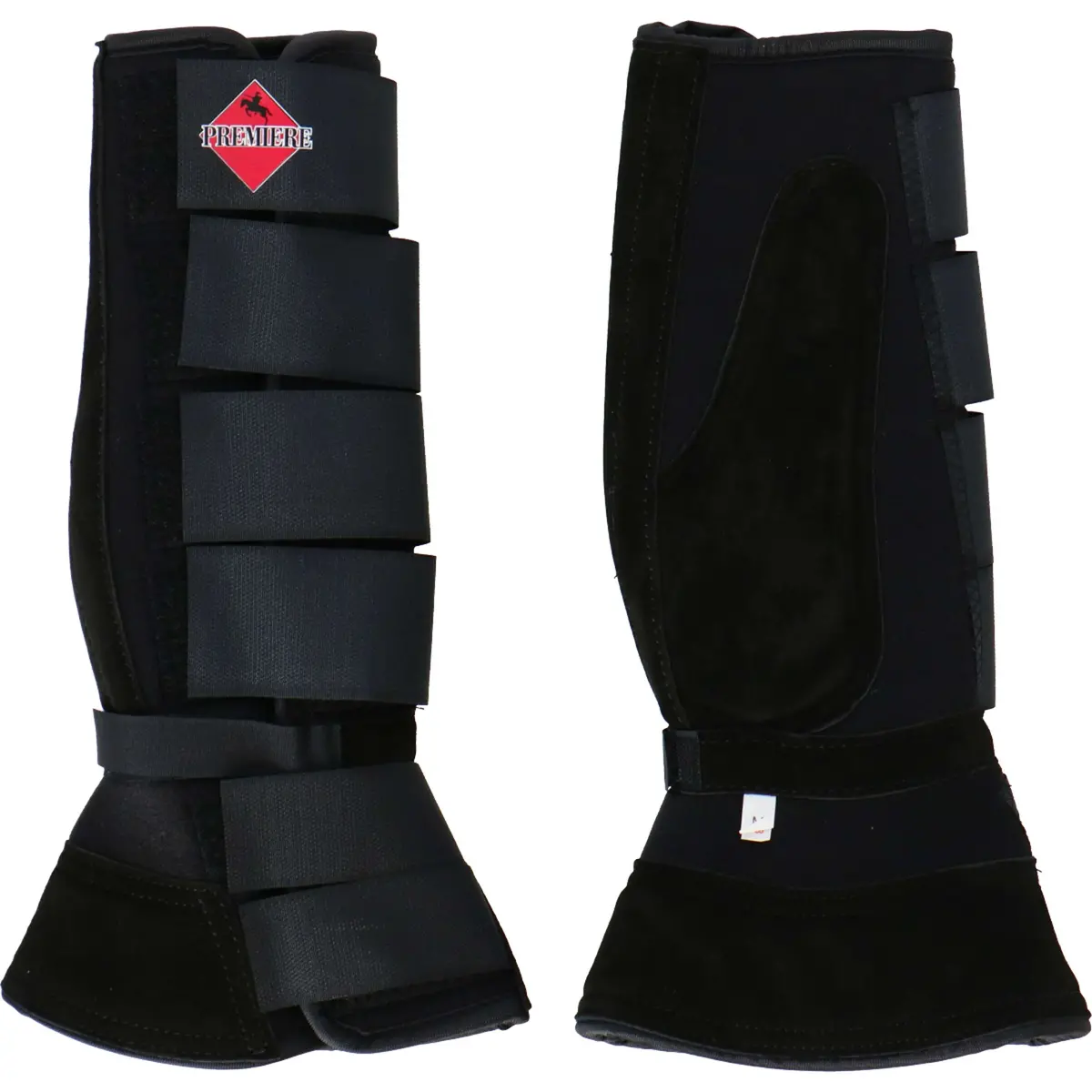 Premiere Beenbeschermer En Springschoen Neopreen Zwart 1
