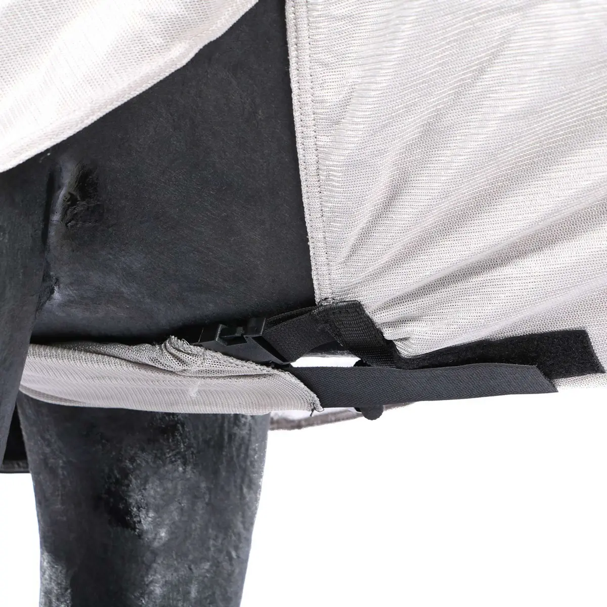 Premiere Vliegendeken Hals Buikflap Mesh Grijs 6