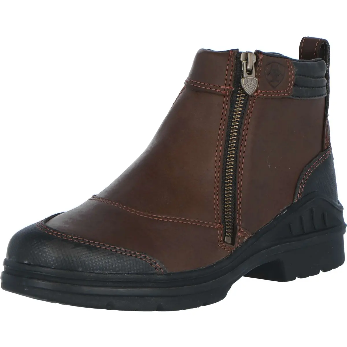 Ariat Stalschoenen Barnyard Side Zip Donker Bruin 1