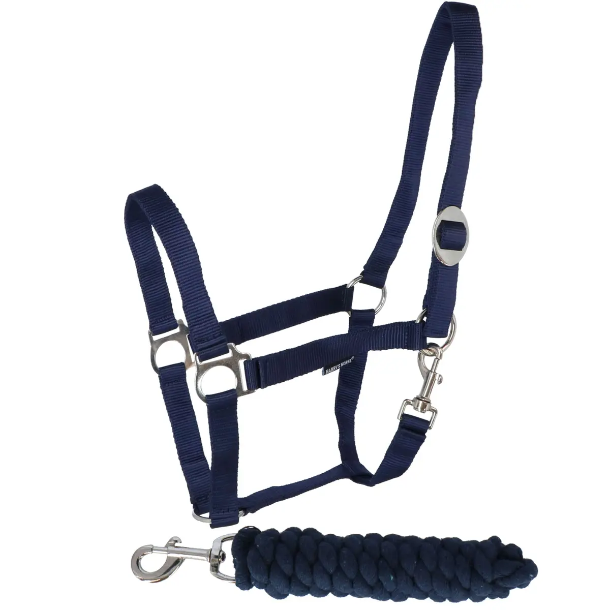 Harry's Horse Halsterset Initial Navy 1