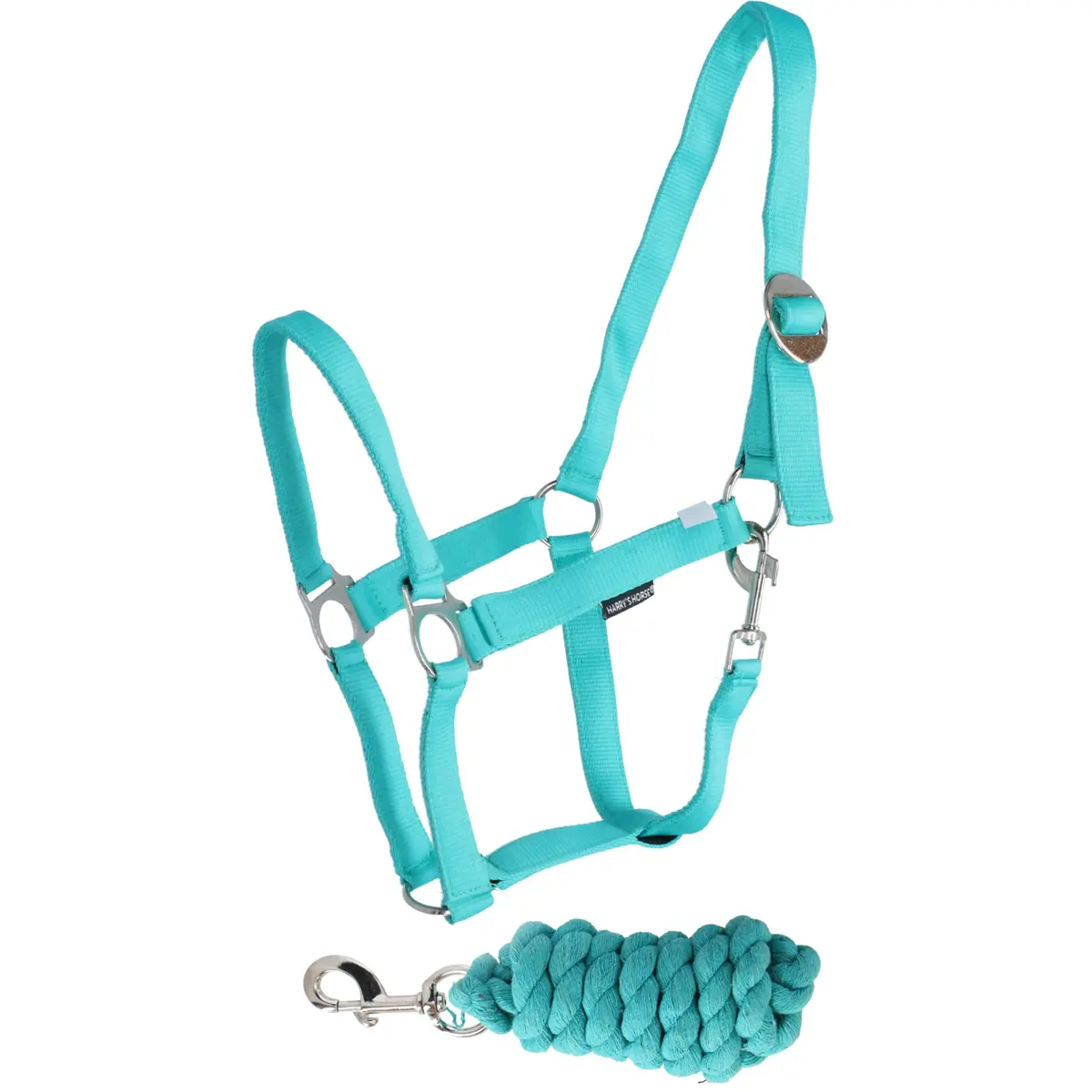 Harry's Horse Halsterset Initial Turquoise 1
