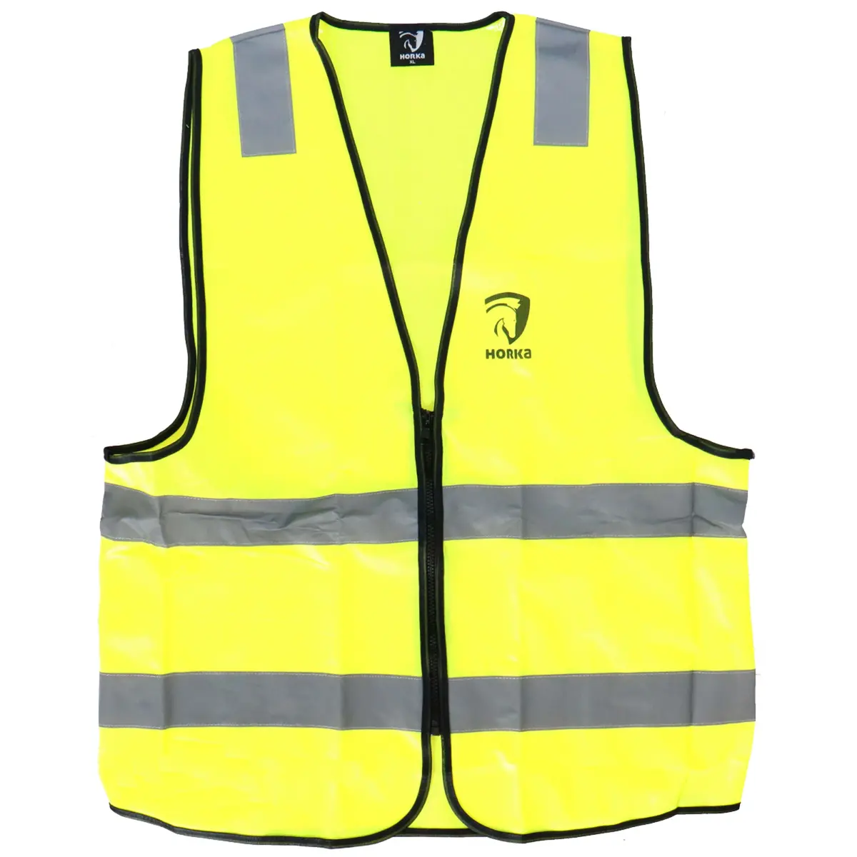 Horka Hesje Met Rits Fluo Reflectie Geel 1