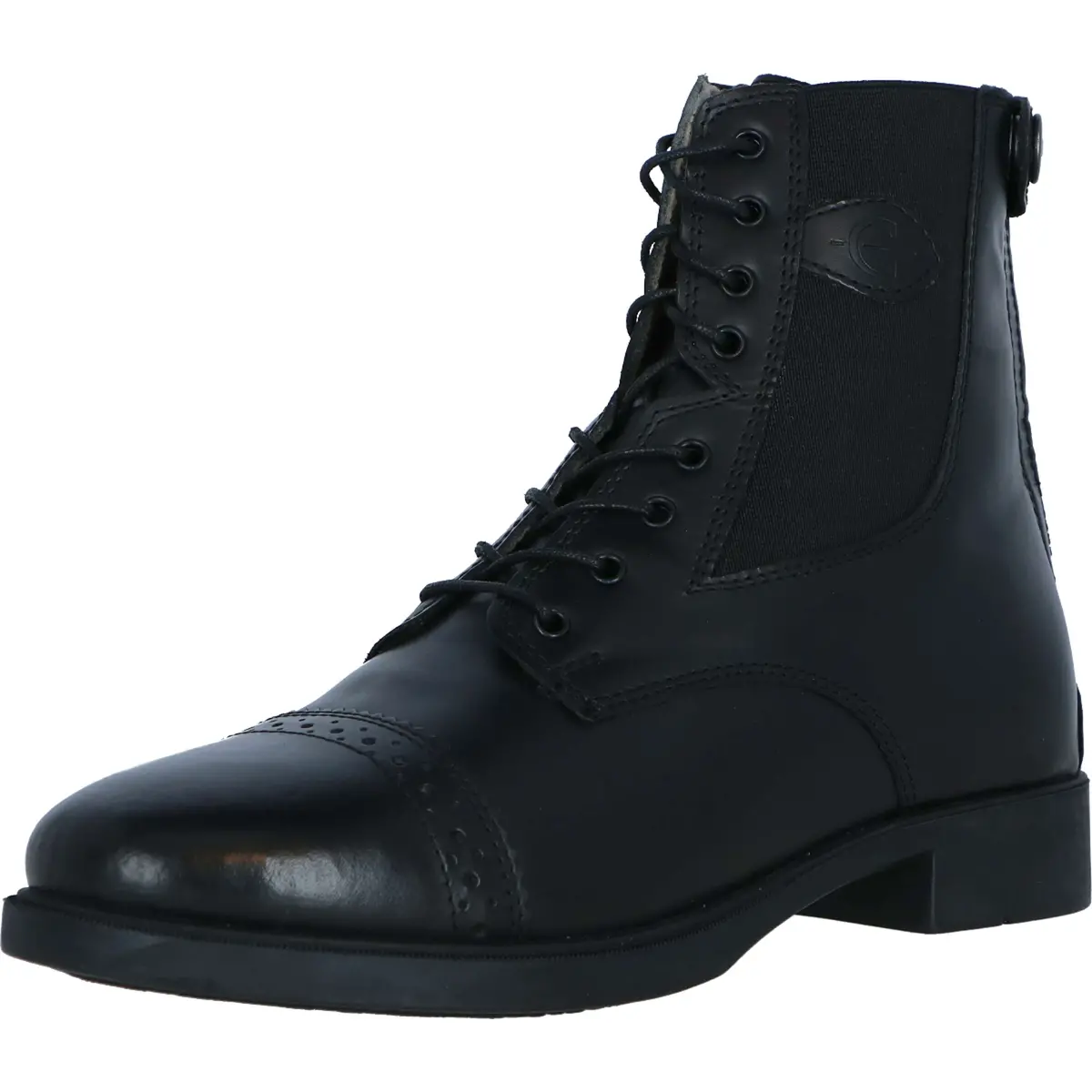 Kerbl Jodhpurs Monaco Veters Glad Leer Zwart 1