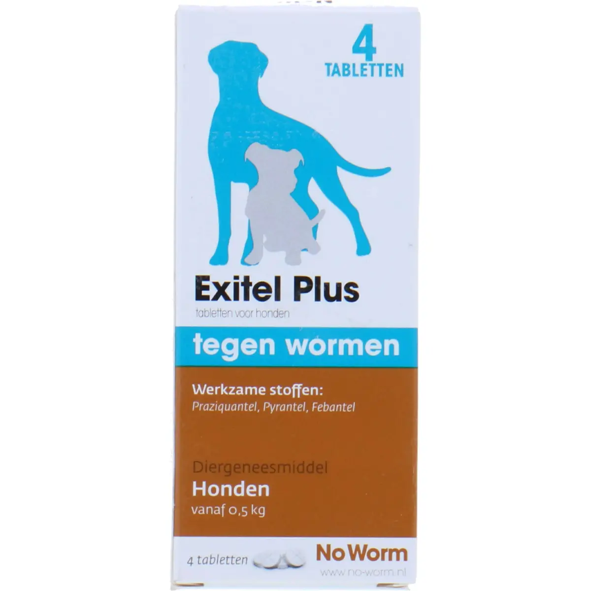 No Worm Exitel Hond 1