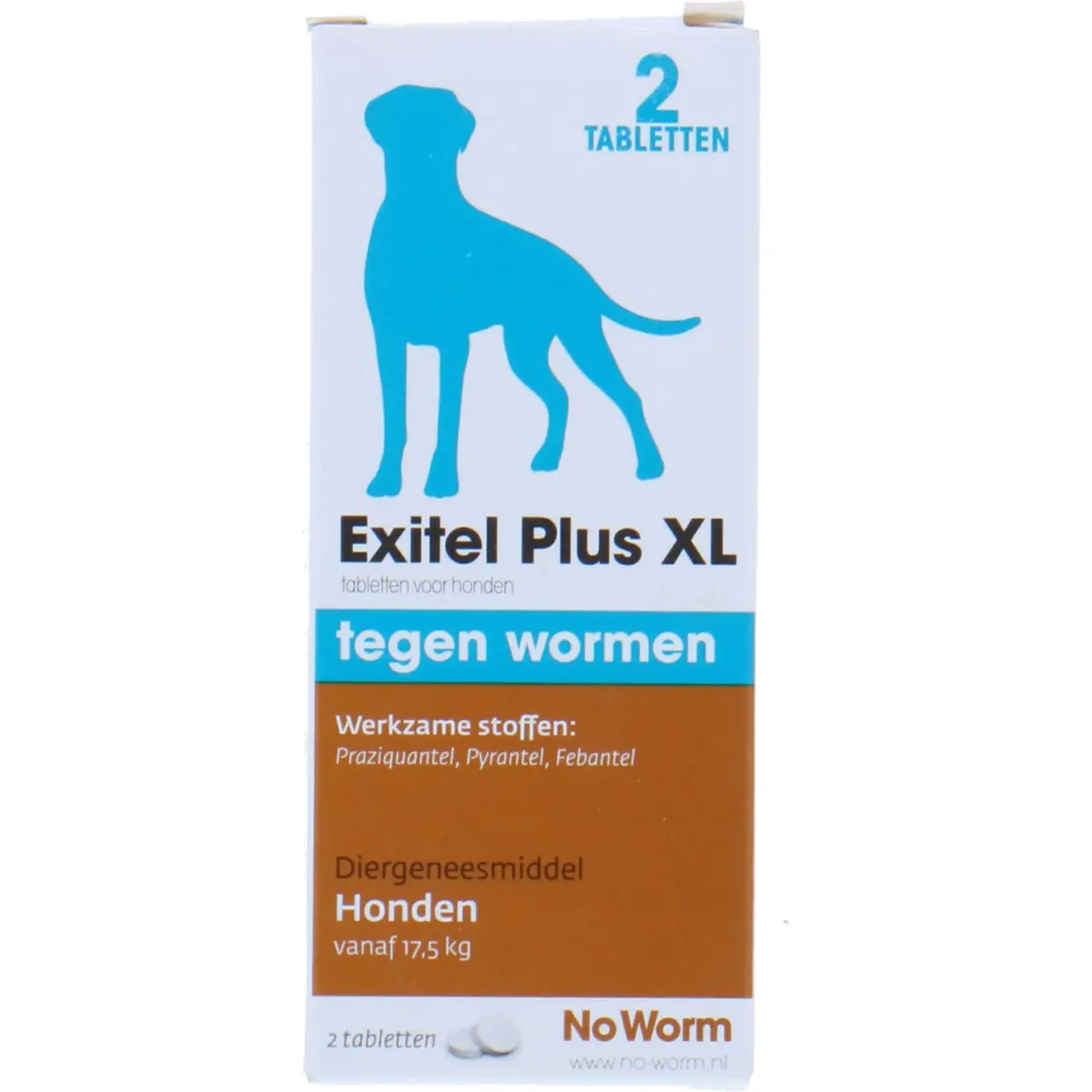 No Worm Exitel Hond L 1