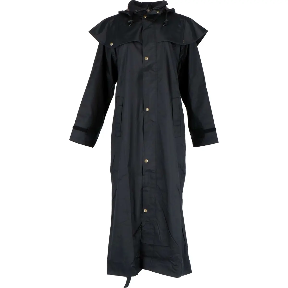 Scippis Black Roo Stockman Coat Zwart 1