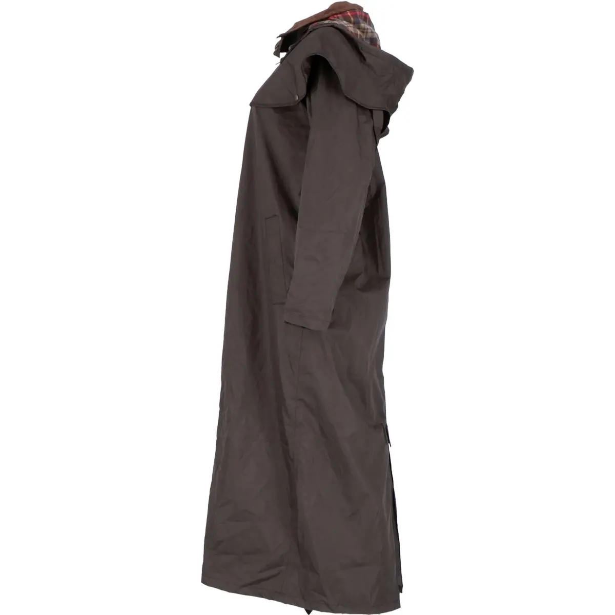 Scippis Black Roo Stockman Coat Bruin 3