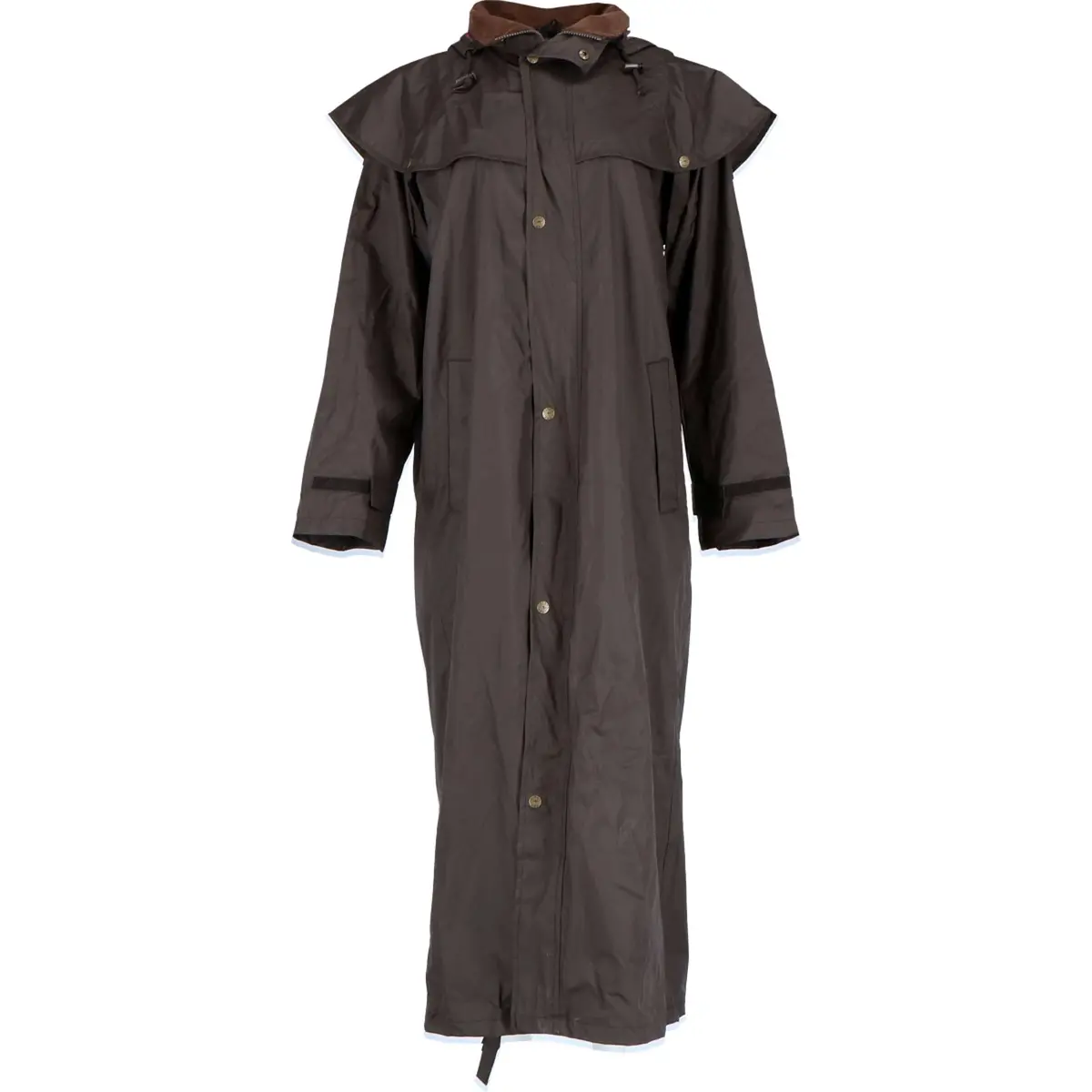 Scippis Black Roo Stockman Coat Bruin 1