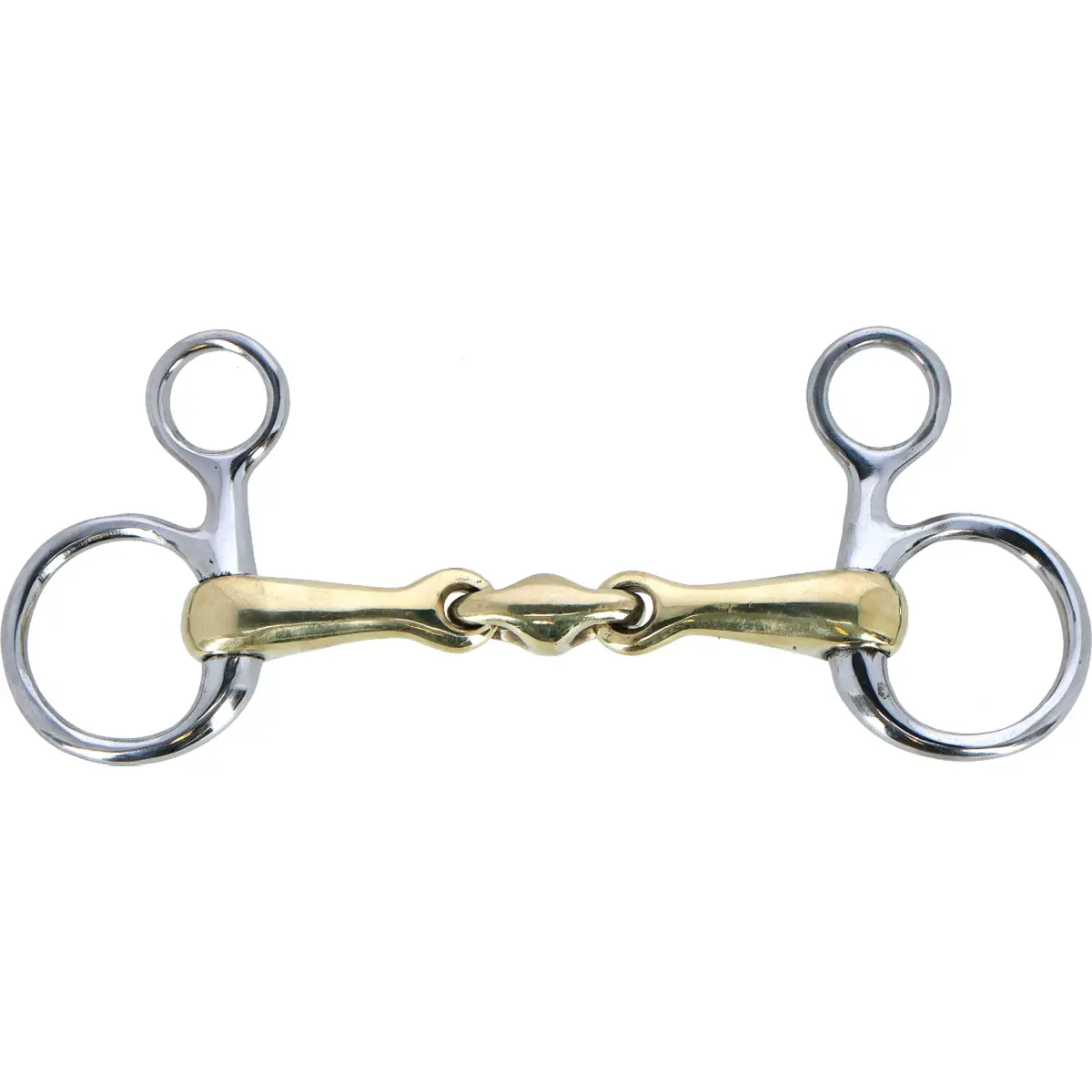 Hkm Bit Argentaan 16Mm Met Edelstaalringen 40Mm 1