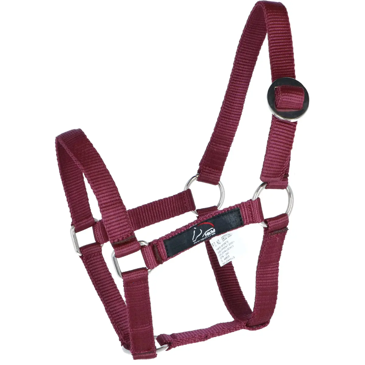 Hkm Halster Mini Shetland Wijnrood 1