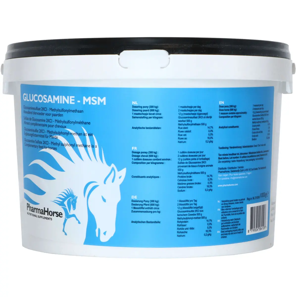 Pharmahorse Glucosamine En Msm 4