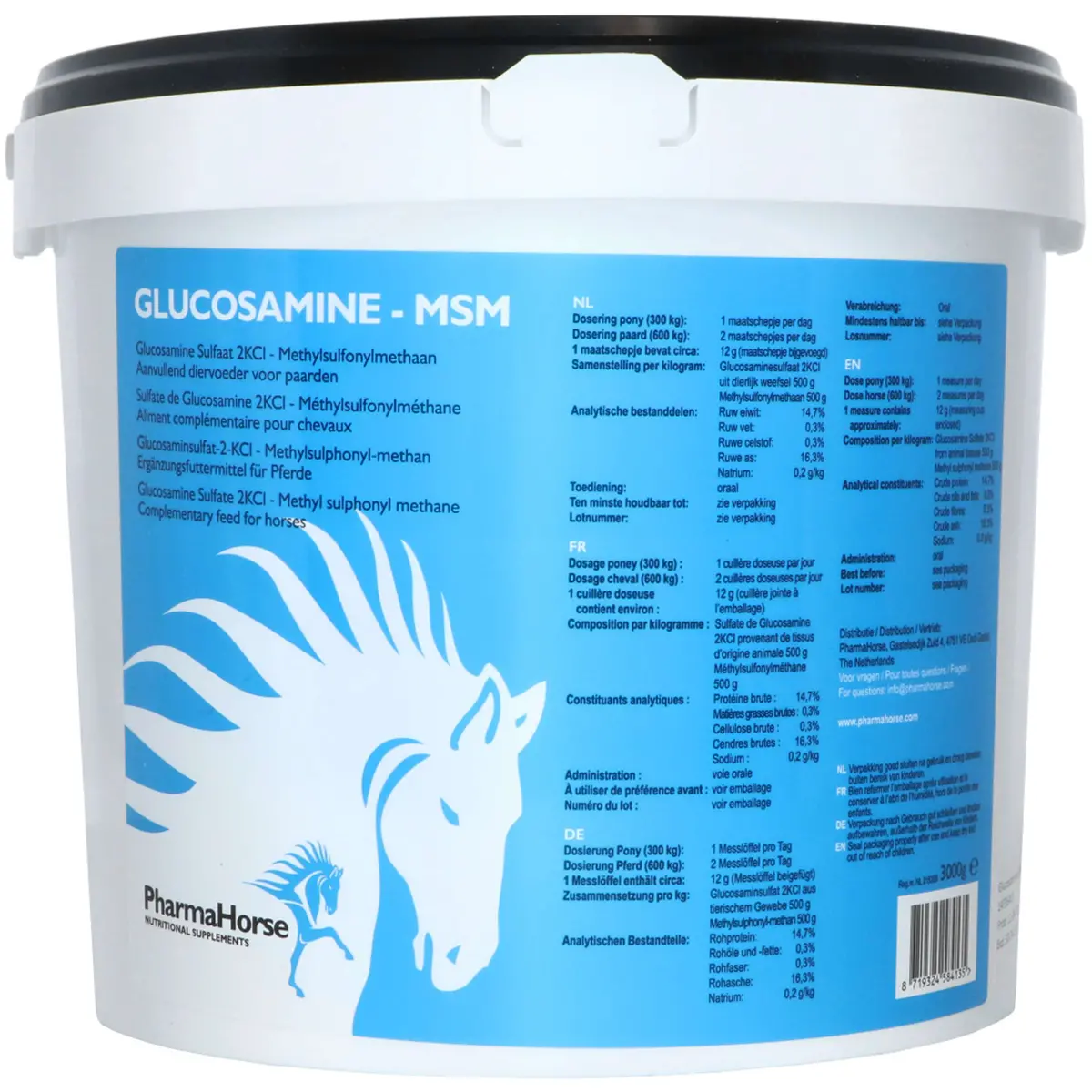 Pharmahorse Glucosamine En Msm 3