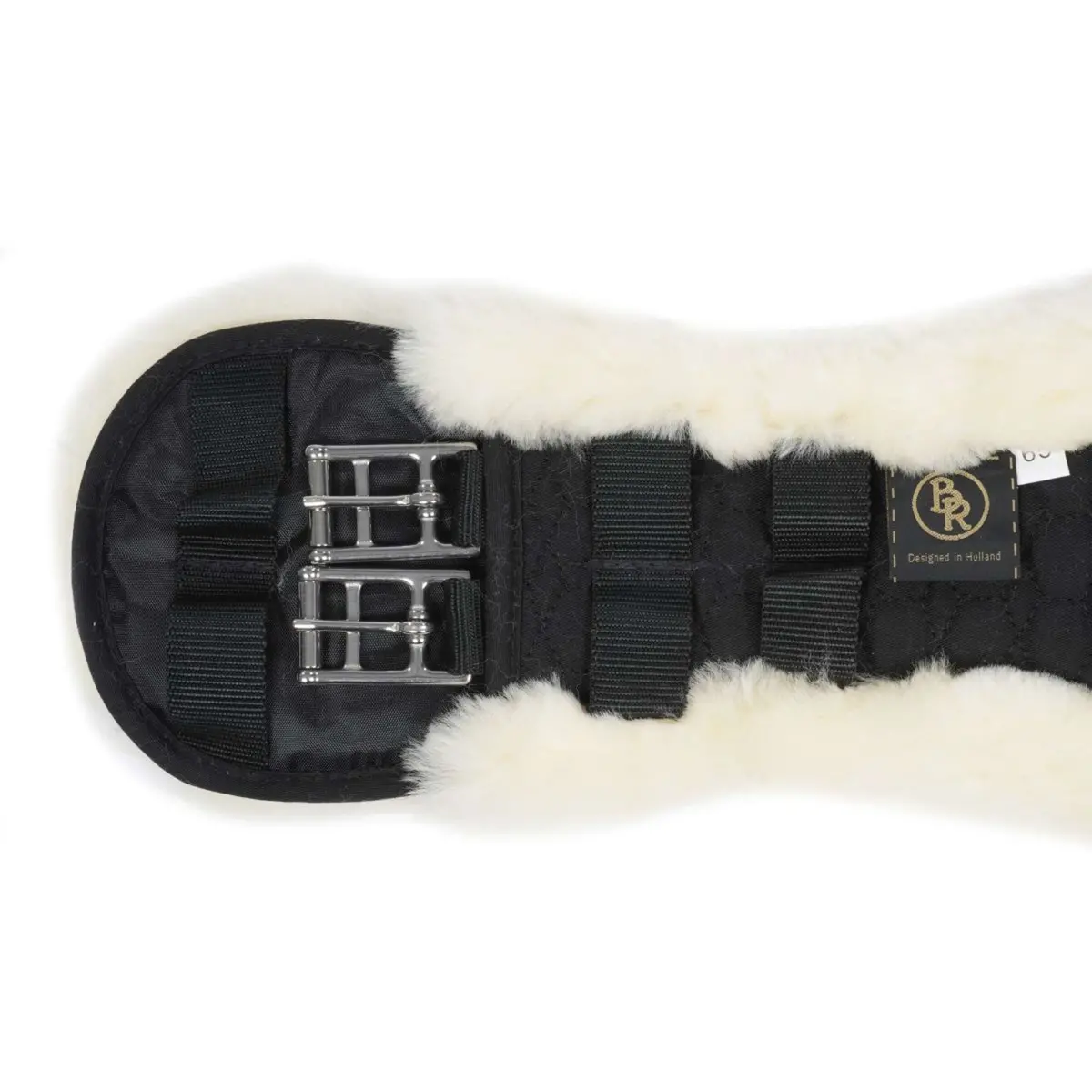 Br Dressuursingel Anatomisch Sheepskin Naturel 3